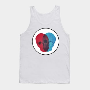 red and blue Tank Top